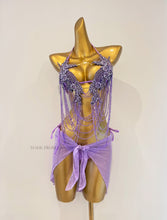 Load image into Gallery viewer, HANDMADE LILAC BIKINI
