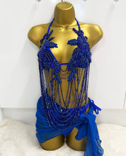 Load image into Gallery viewer, HANDMADE BLUE BIKINI
