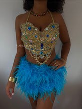 Load image into Gallery viewer, BLUE RICAN CO-ORD
