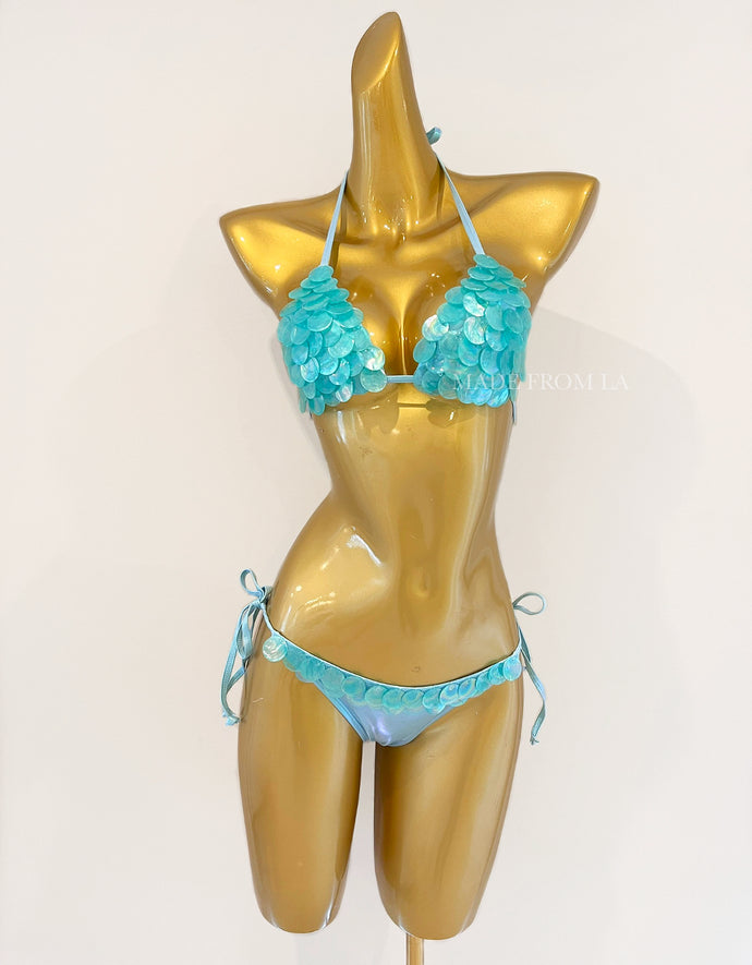TURQUOISE PEARLINE BIKINI