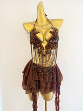 Load image into Gallery viewer, BROWN ALIYAH BIKINI
