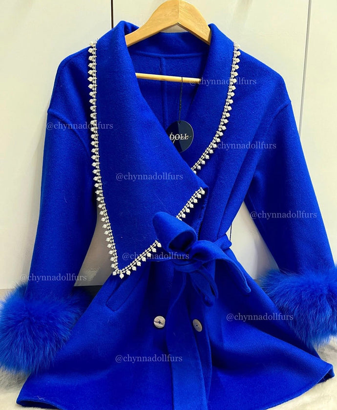 BLUE CLASSIC COAT